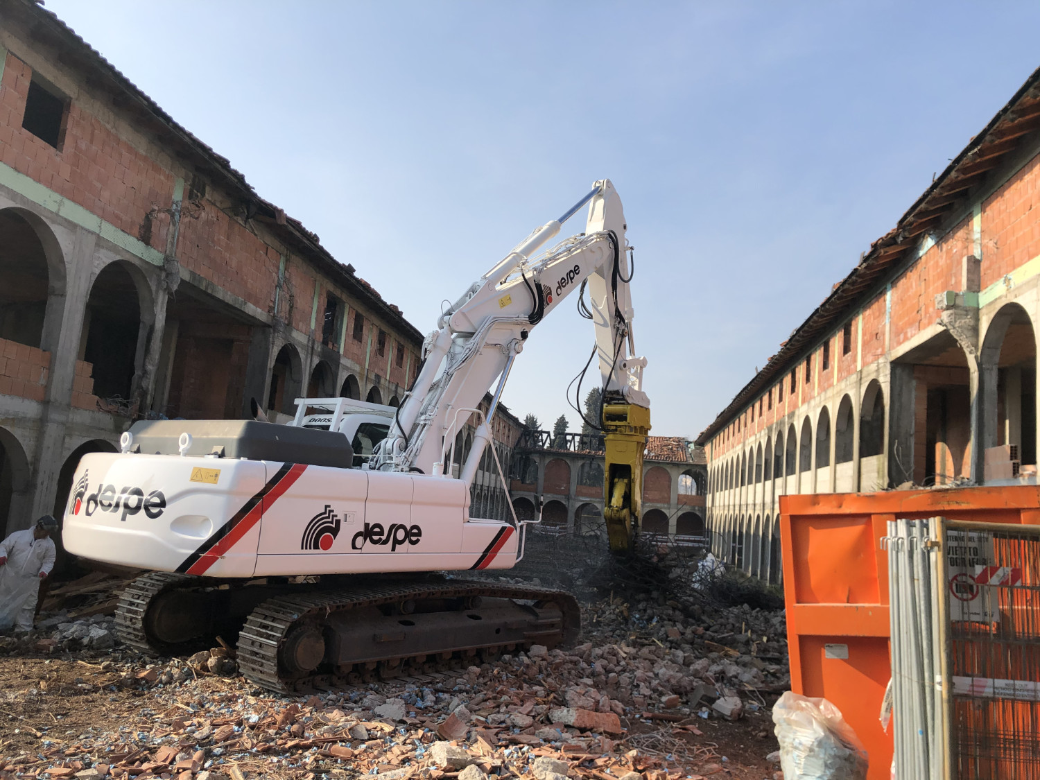 demolizione cantiere